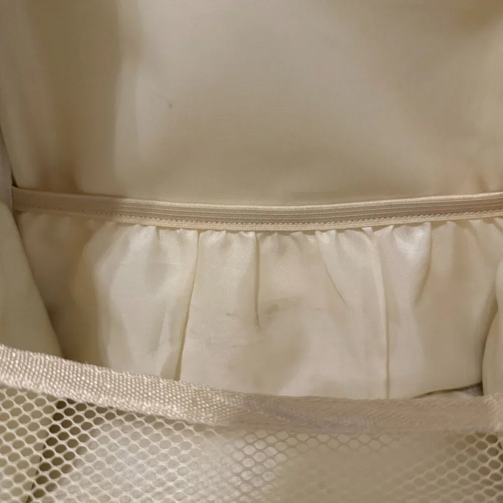 Stylish Cream and Brown Baby Bag